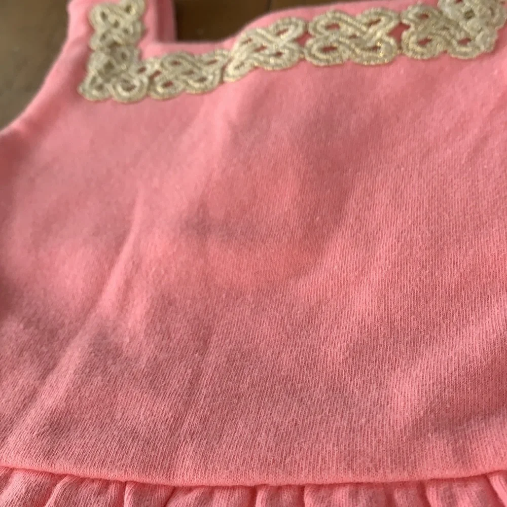 Janie and jack square neck peplum top